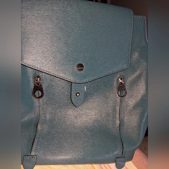 Lodis Bel-Air Odie teal colored backpack - Picture 3 of 15
